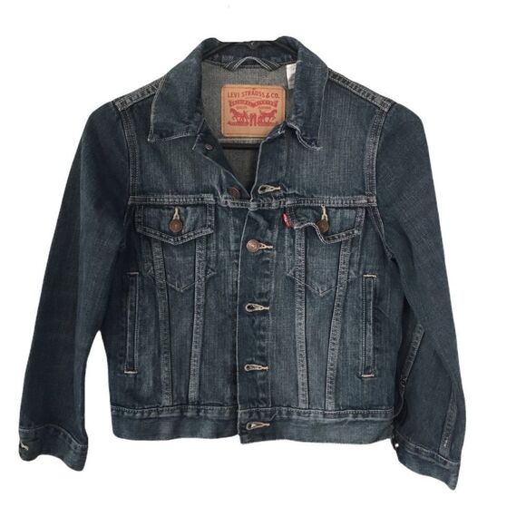 Levi’s kids Jean Jacket sz small EUC - Picture 1 of 13